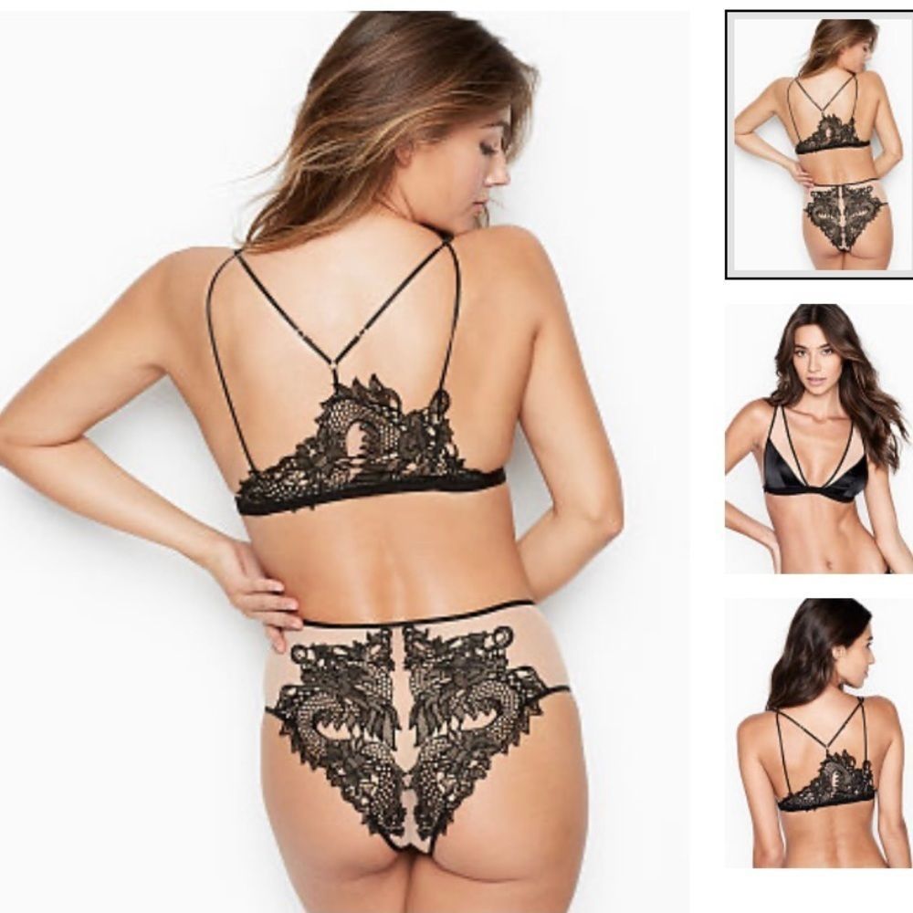Victoria’s Secret Unlined Dragon Lace Bra … - Picture 1 of 6